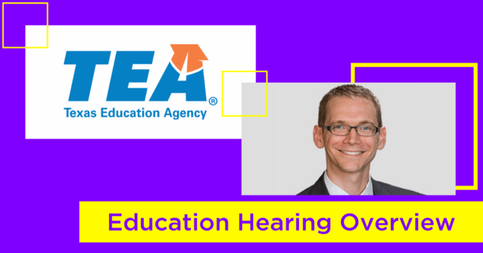Education Hearing