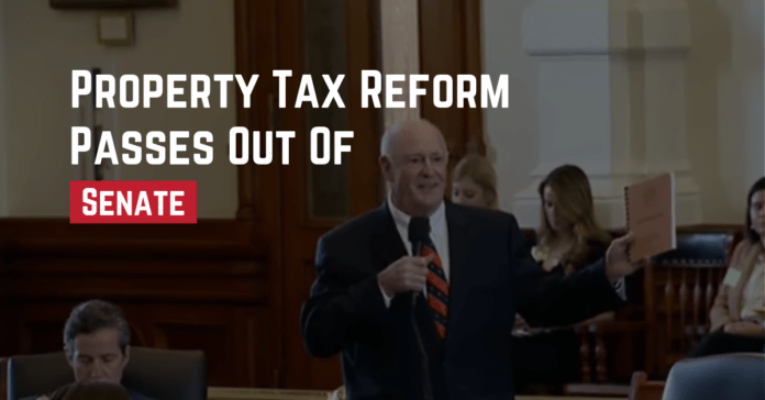 prop tax passes out of senate