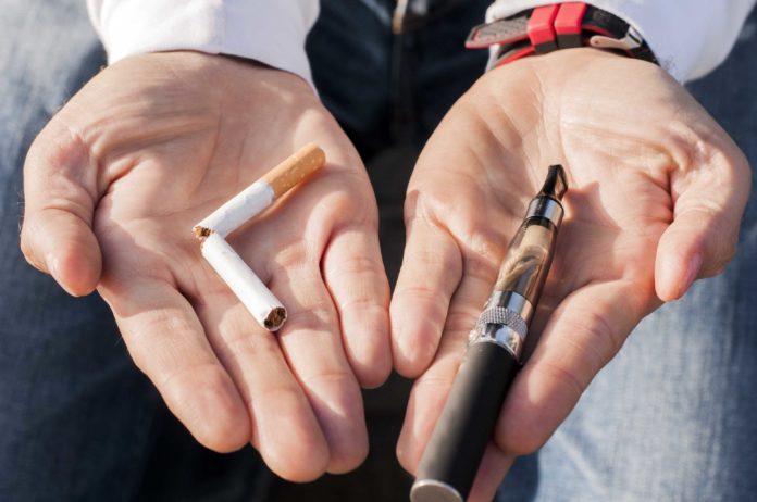 Concept of choosing the type of cigarette to smoke