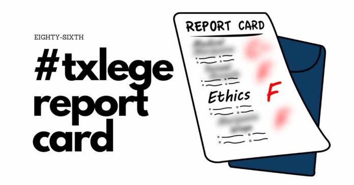 #txlege report card