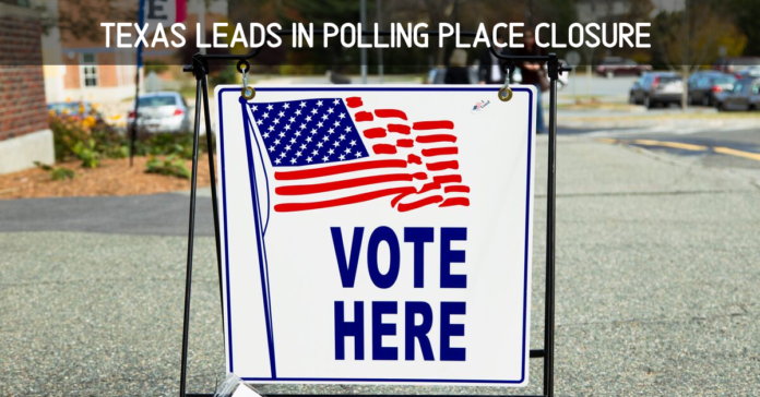 Closed Polling Places Graphic