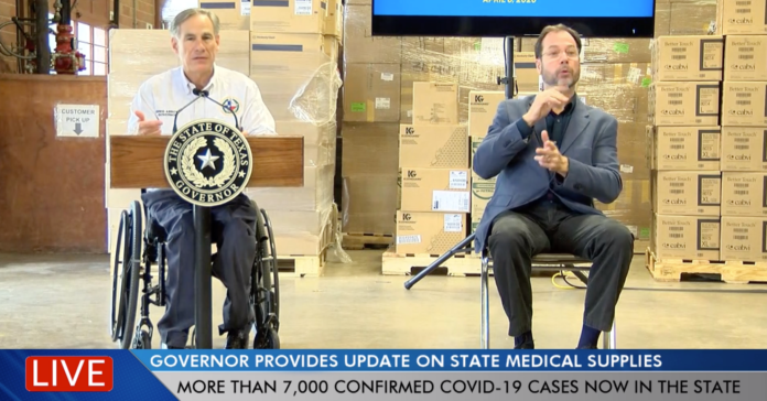 Texas Medical Supplies Coronavirus