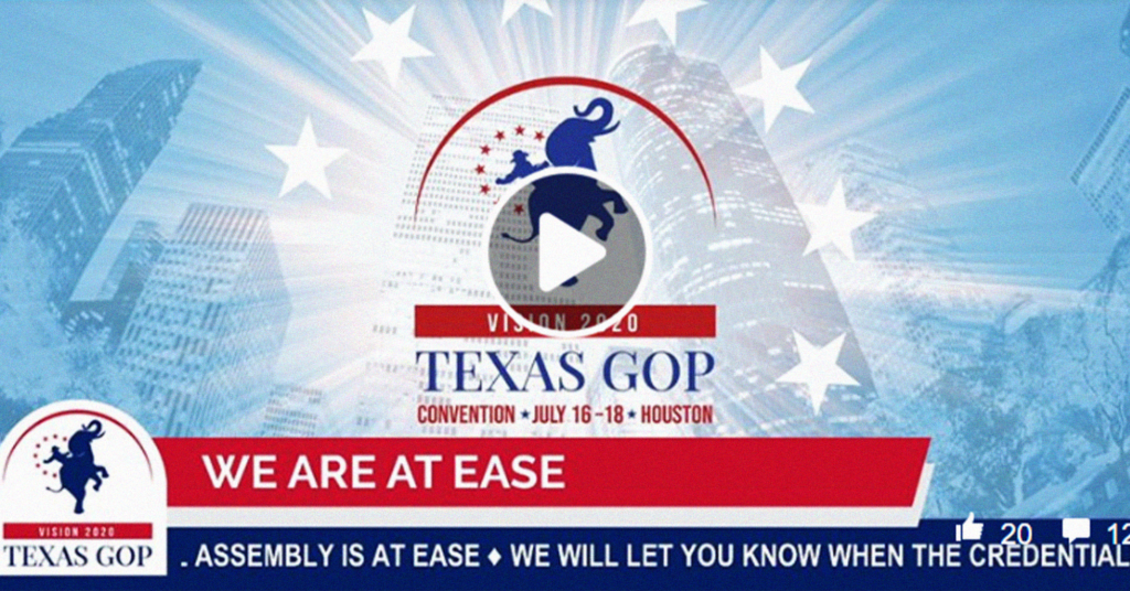 Texas GOP State Convention Has Technical Difficulties Reform Austin
