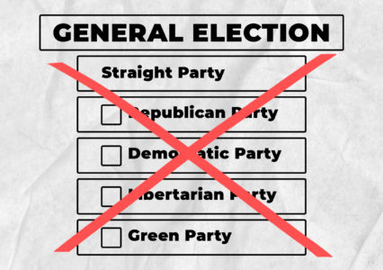 Lack of Straight Party Voting