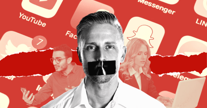 ban social media free of speech