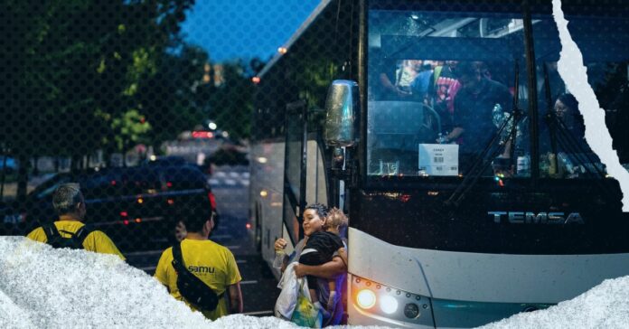 Migrant Buses