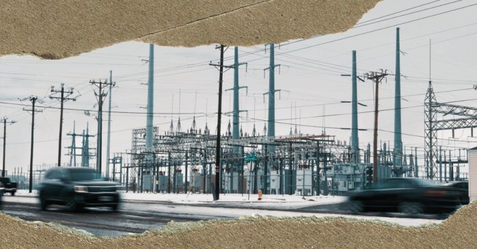 Texas grid covered in snow