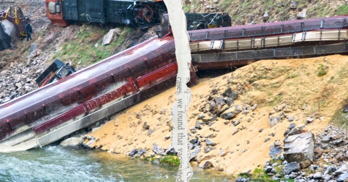Train derailment