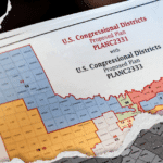 A picture of US New Congressional map.